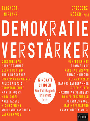 cover image of Demokratieverstärker